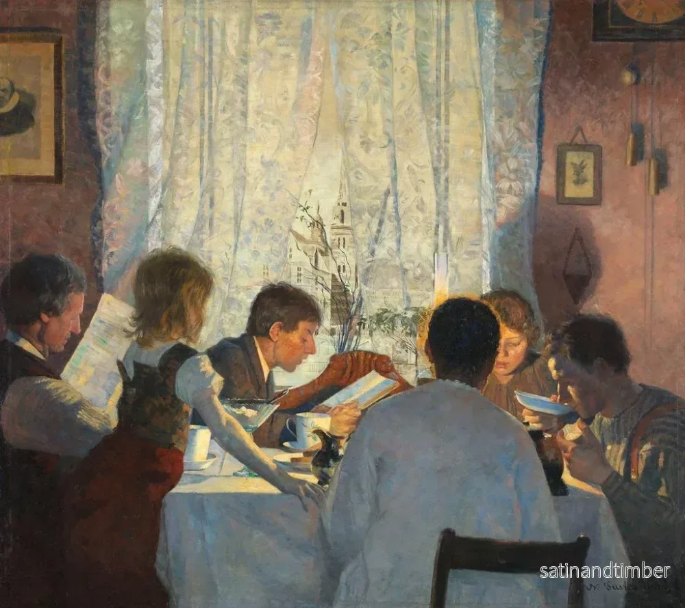 Reproduktion av målningen Måleri - Gustav Wentzel - Bild 2