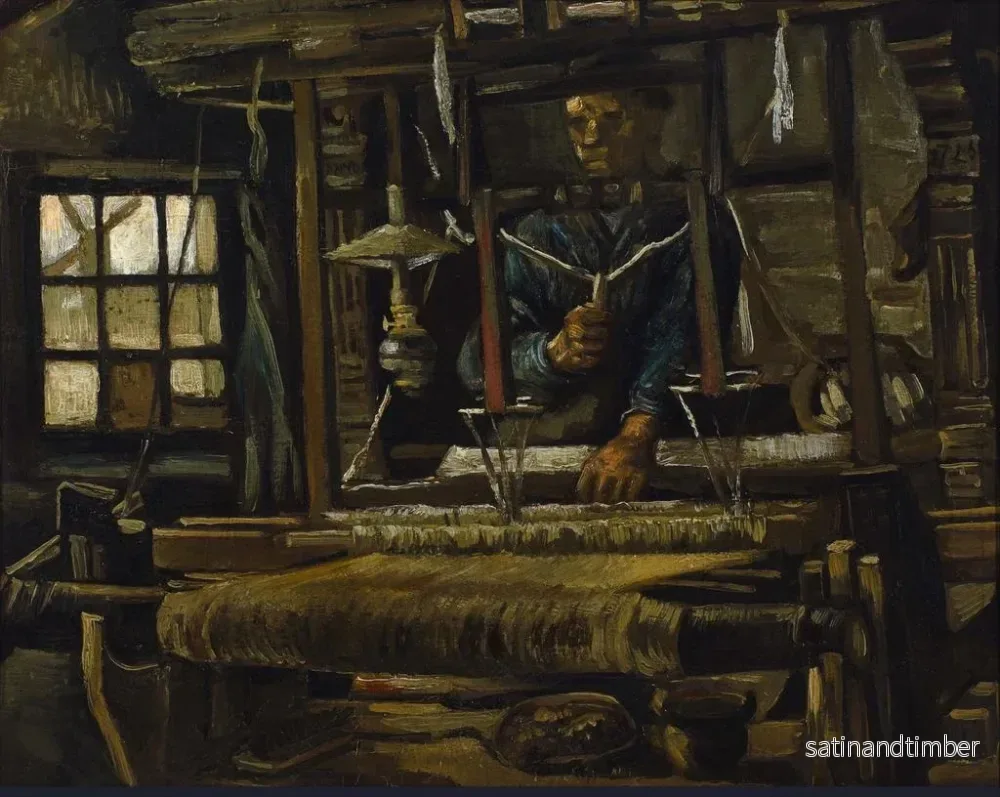Reproduktion av målningen av en väverska - Vincent van Gogh - Bild 2