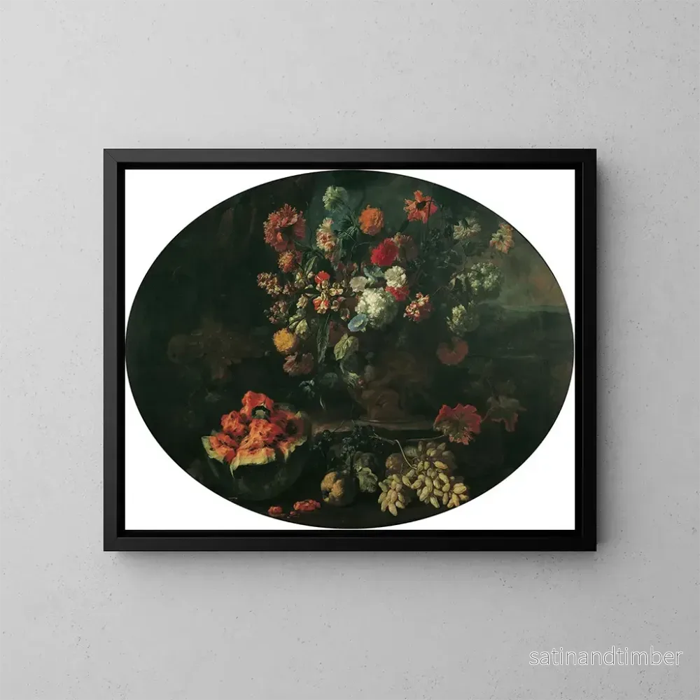 Reproduktion av målningen Blommor och frukter – Franz Werner von Tamm Reproduktion av målningen Blommor och frukter – Franz Werner von Tamm