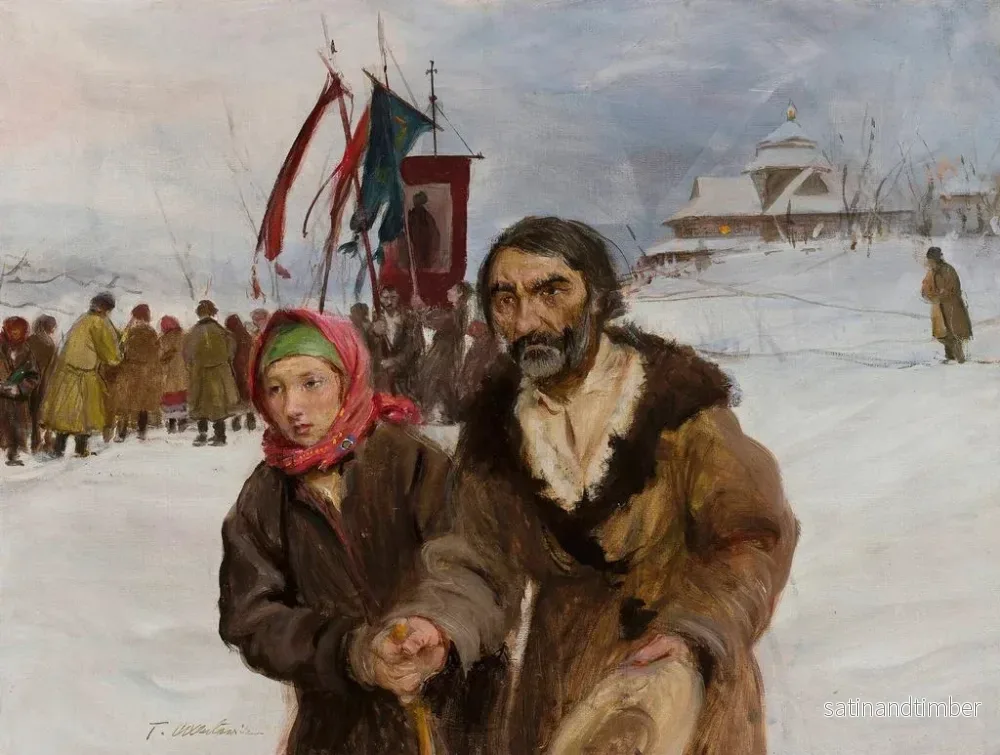 Reproduktion av målningen Procession des Highlanders - Teodor Axentowicz - Bild 2