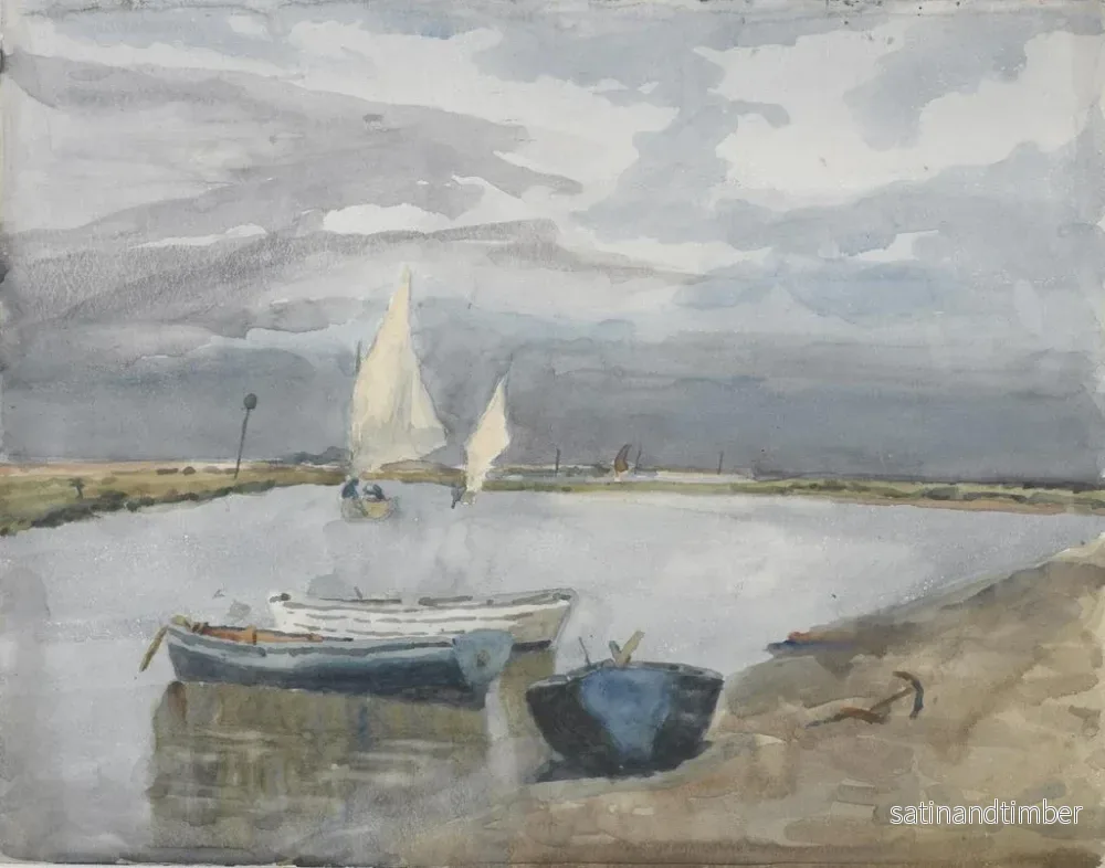 Reproduktion av målningen Blakeney - Mark Fisher - Bild 2