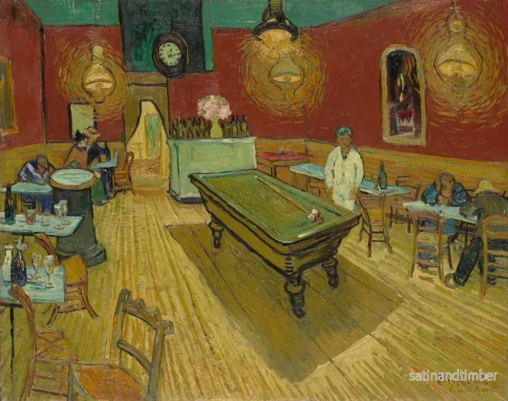 Reproduktion av målningen Le café de nuit - Vincent van Gogh - Bild 2
