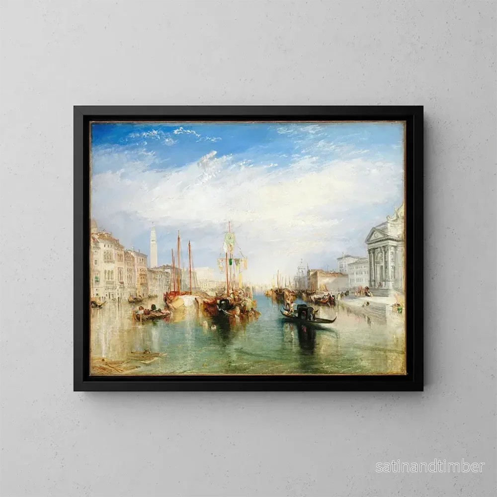 Reproduktion av målningen Venise från portalen till Madonna della Salute – Joseph Mallord William Turner Reproduktion av målningen Venise från portalen till Madonna della Salute – Joseph Mallord William Turner