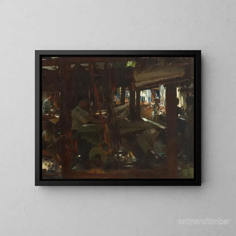 Reproduktion av målningen Les Tisserands – John Singer Sargent Reproduktion av målningen Les Tisserands – John Singer Sargent