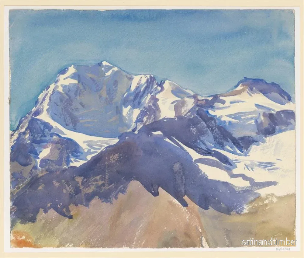 Reproduktion av målningen Snö - John Singer Sargent - Bild 2