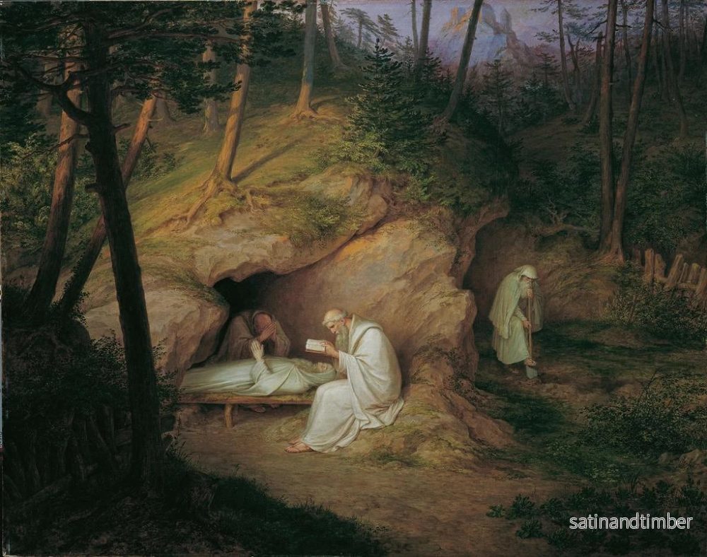 Reproduktion av målningen Lermite mort - Ludwig Ferdinand Schnorr von Carolsfeld - Bild 2