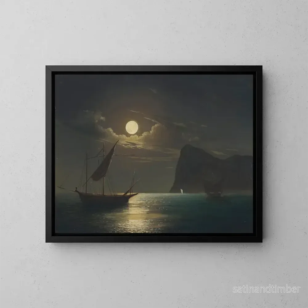Reproduktion av målningen Ljus av måne - Ivan Konstantinovich Aivazovsky