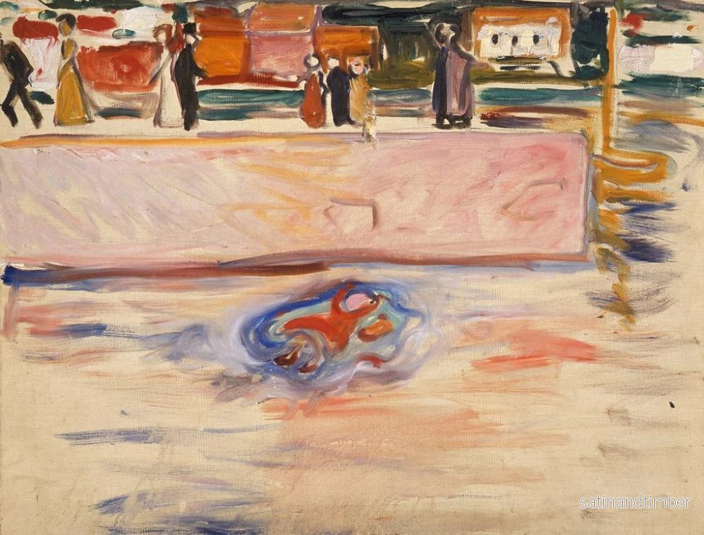Reproduktion av målningen av L'Enfant noyé - Edvard Munch - Bild 2
