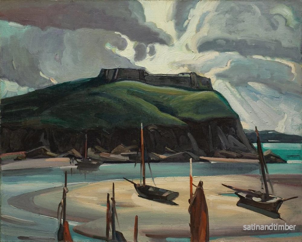 Reproduktion av målningen Saint-Servan - Frank Wilcox - Bild 2