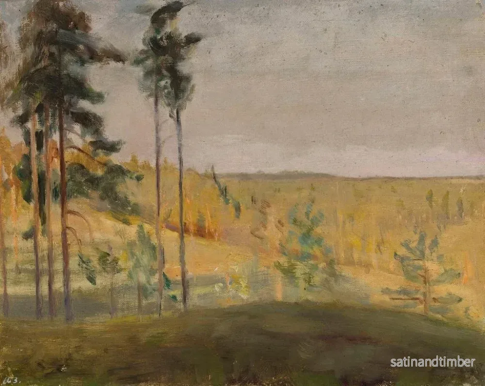 Reproduktion av målningen Terioki, Finland - Jan Cybis - Bild 2