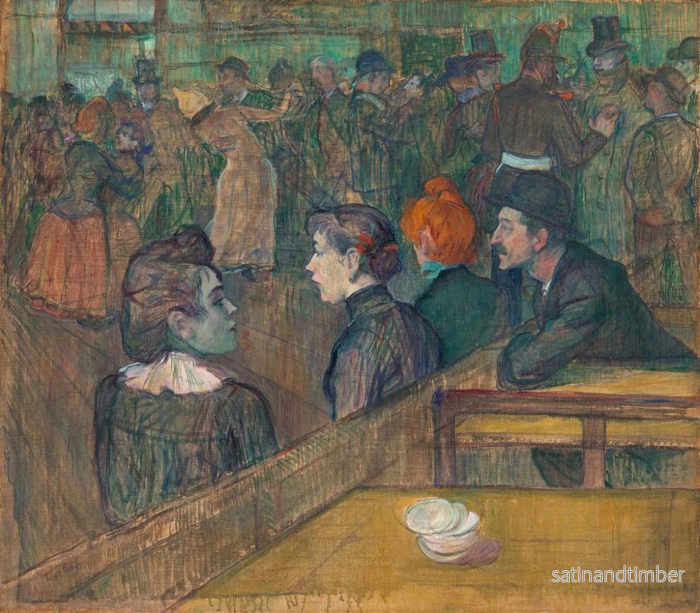 Reproduktion av målningen Moulin de la Galette - Henri de Toulouse-Lautrec - Bild 2