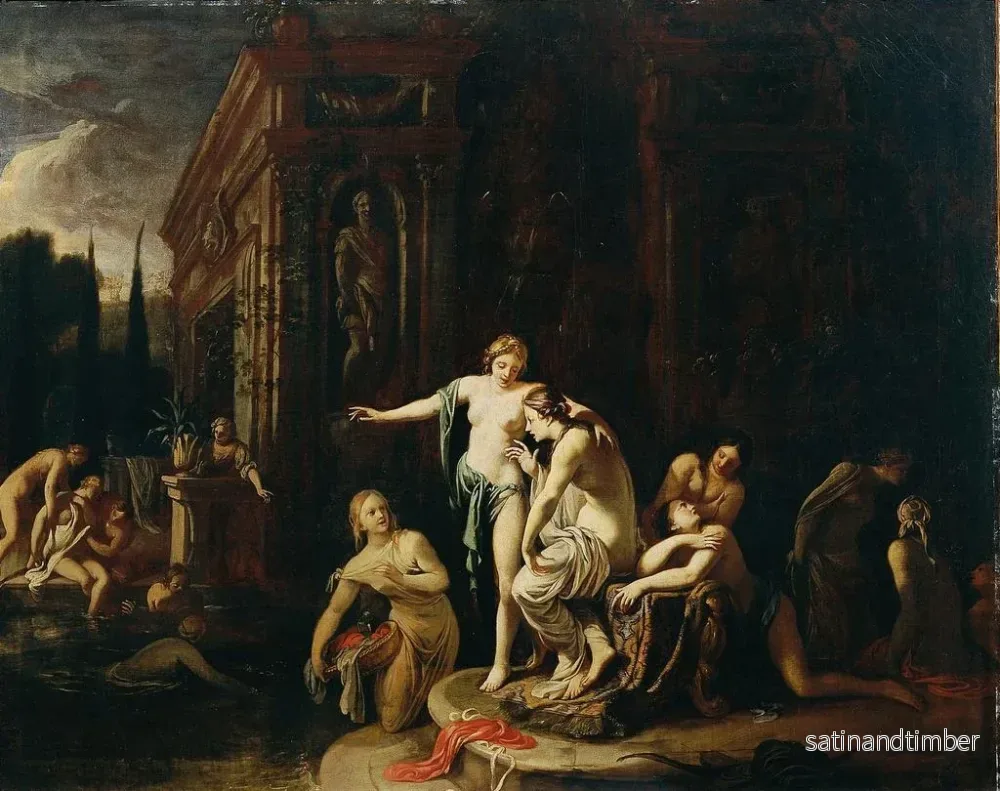 Reproduktion av målningen Diane och Callisto i badet - Johann von Spillenberger - Bild 2