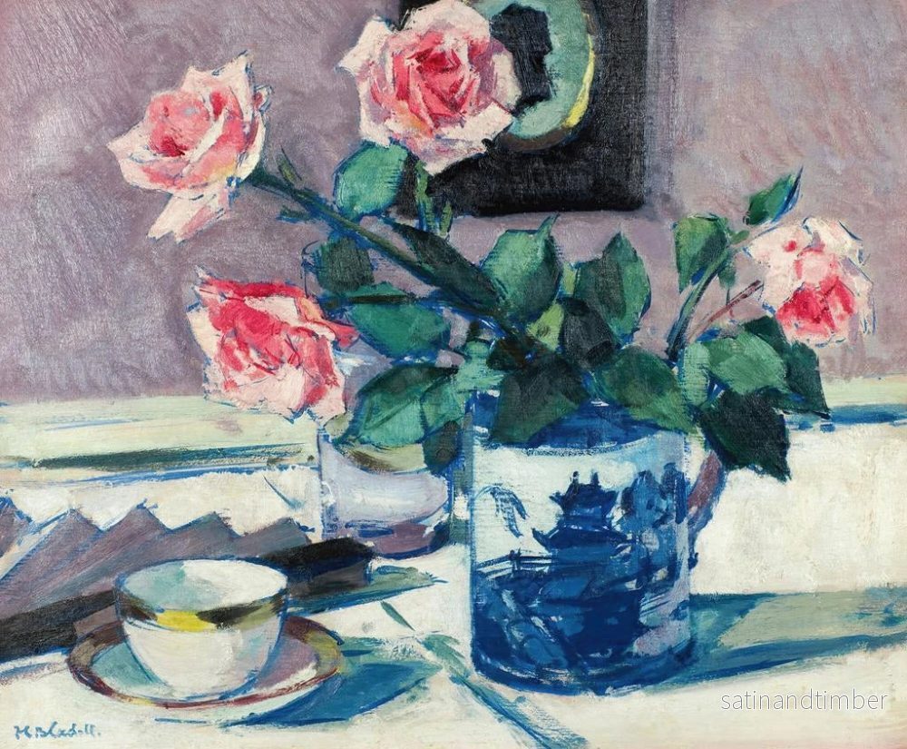 Reproduktion av målningen Roses roses - Francis Campbell Boileau Cadell - Bild 2
