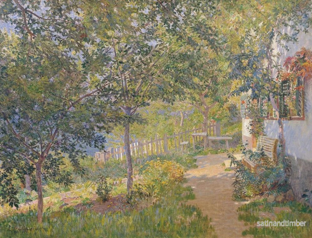 Reproduktion av målningen Motif de Mattsee - Carl Müller - Bild 2