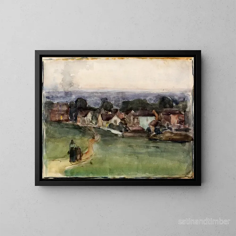 Reproduktion av målningen Kansas City, Kansas – Henry Ossawa Tanner Reproduktion av målningen Kansas City, Kansas – Henry Ossawa Tanner
