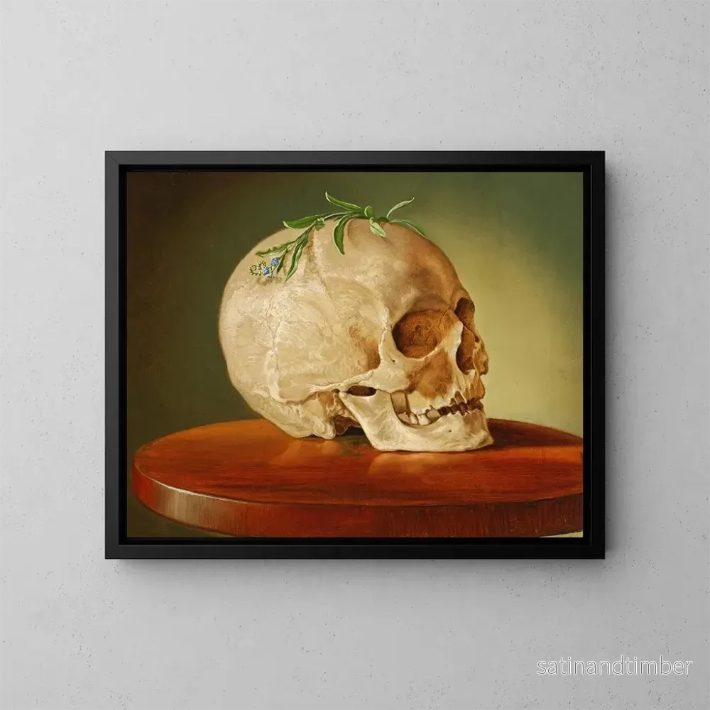 Reproduktion av målningen La vie et la mort - František Klimkovič
