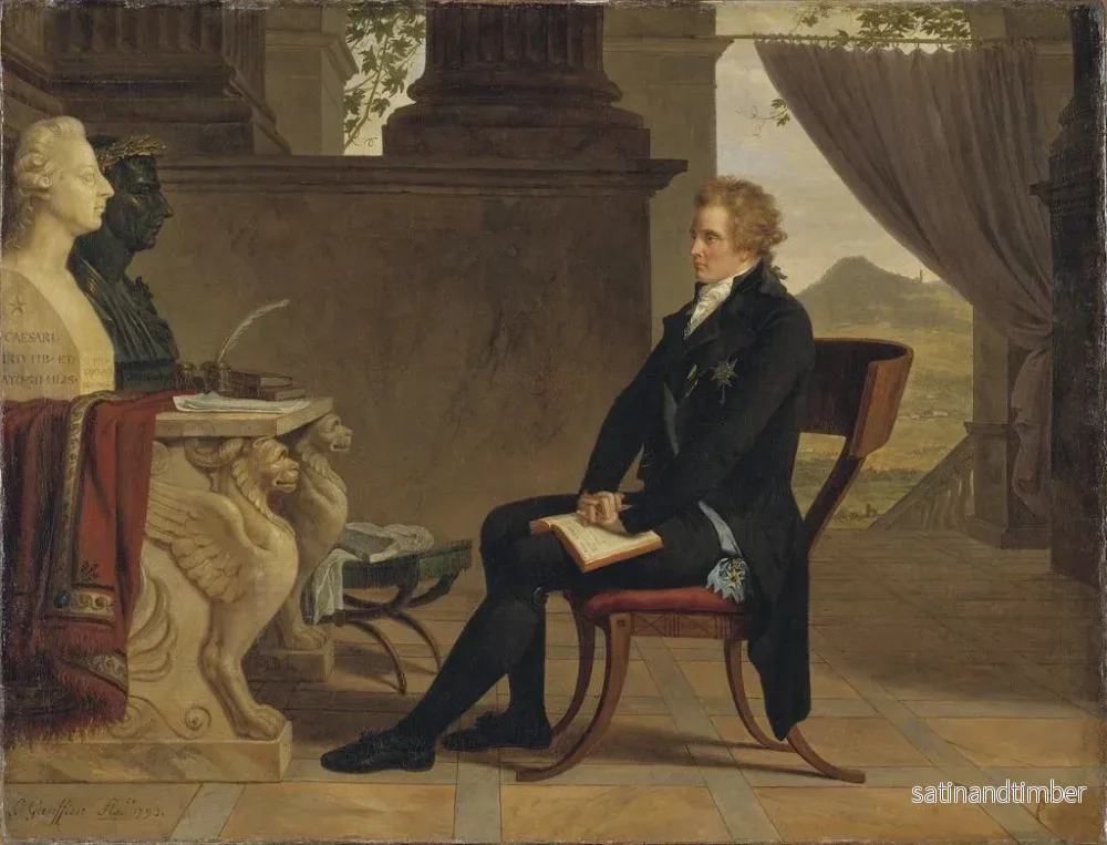Reproduktion av målningen Le comte Gustaf Mauritz Armfelt à Florence - Louis Gauffier - Bild 2