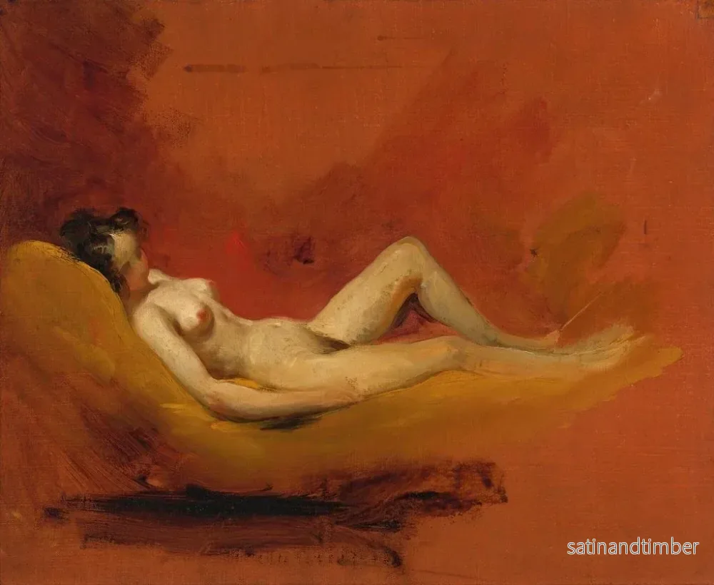 Reproduktion av målningen Studie av en kvinnlig nakenhet - William Etty - Bild 2