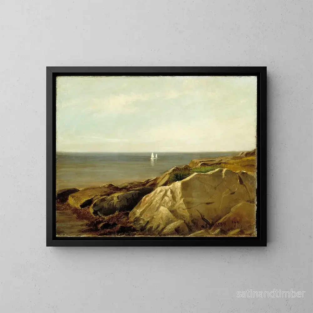Reproduktion av målningen Côte du Maine – William Edward Norton