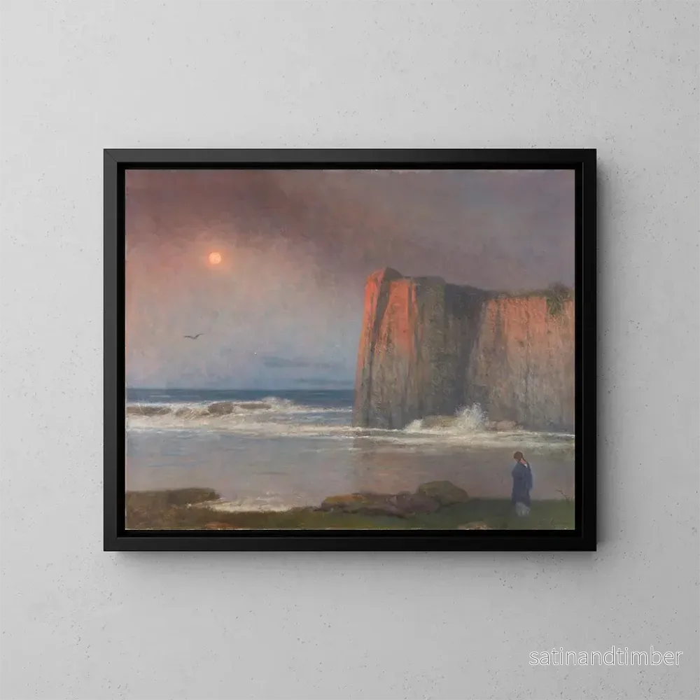 Reproduktion av målningen La Nocturne de la mer calme - Jakub Schikaneder