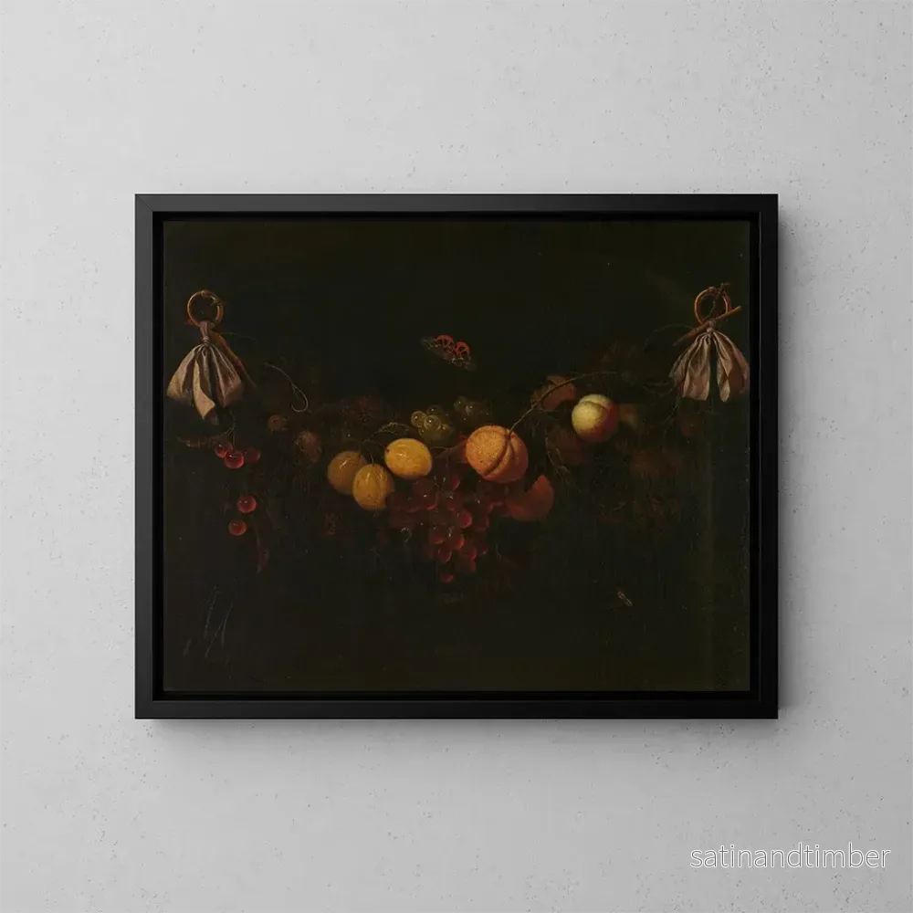 Reproduktion av målningen Feston de fruits - Johannes Borman