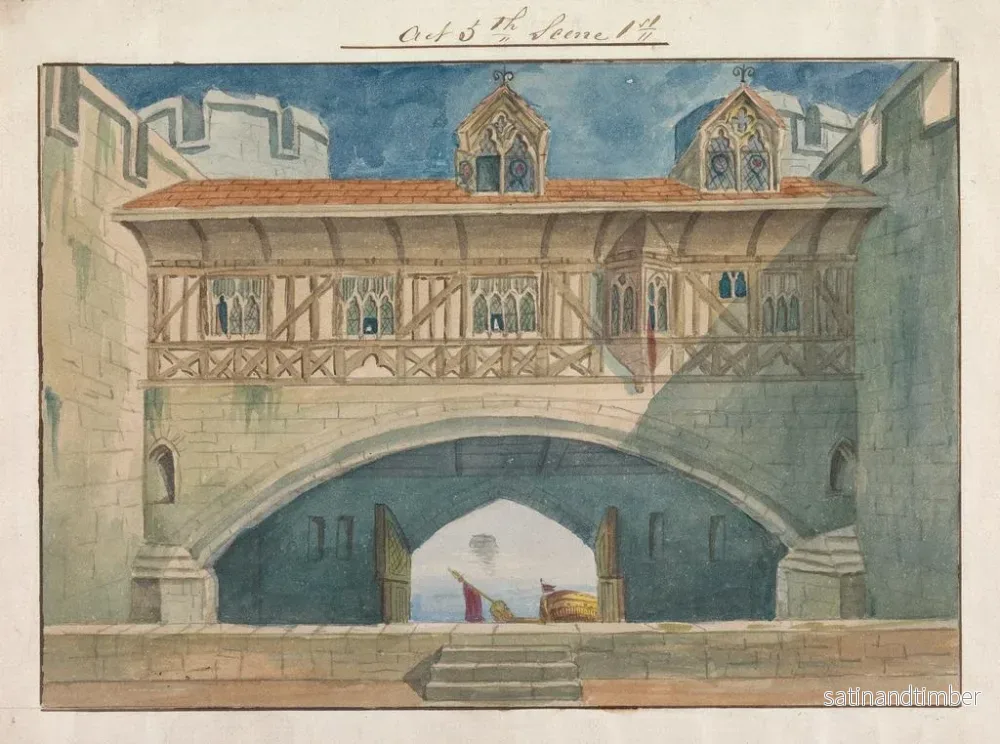 Reproduktion av målningen för framställningen av Richard II av Charles Kean på Princess's Theatre den 12 mars 1857, akt 5, scen 1 - George Cressal Ellis - Bild 2
