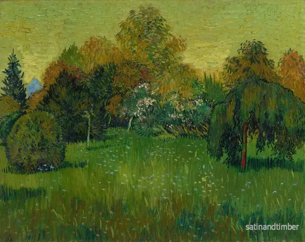 Reproduktion av målningen Le jardin des poètes - Vincent van Gogh - Bild 2