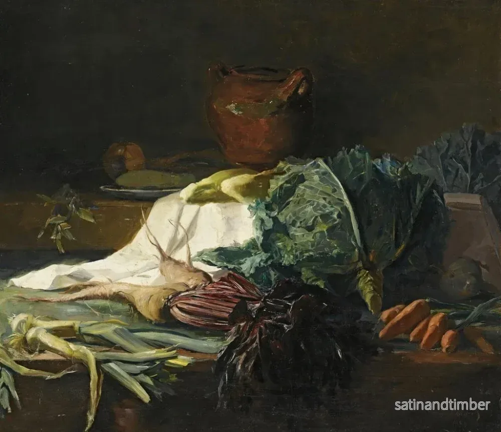 Reproduktion av målningen av köksstill Life - Guillaume-Romain Fouace - Bild 2