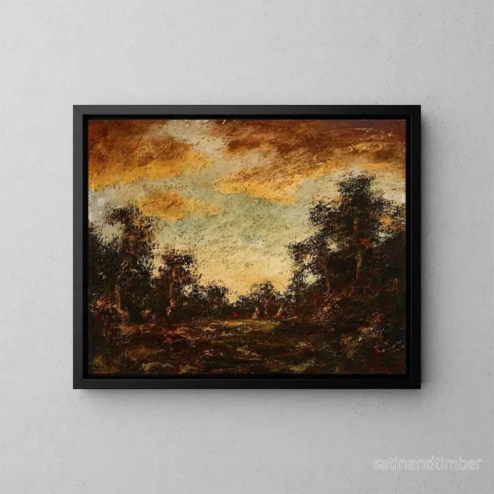 Reproduktion av målningen Lumière du matin - Ralph Albert Blakelock