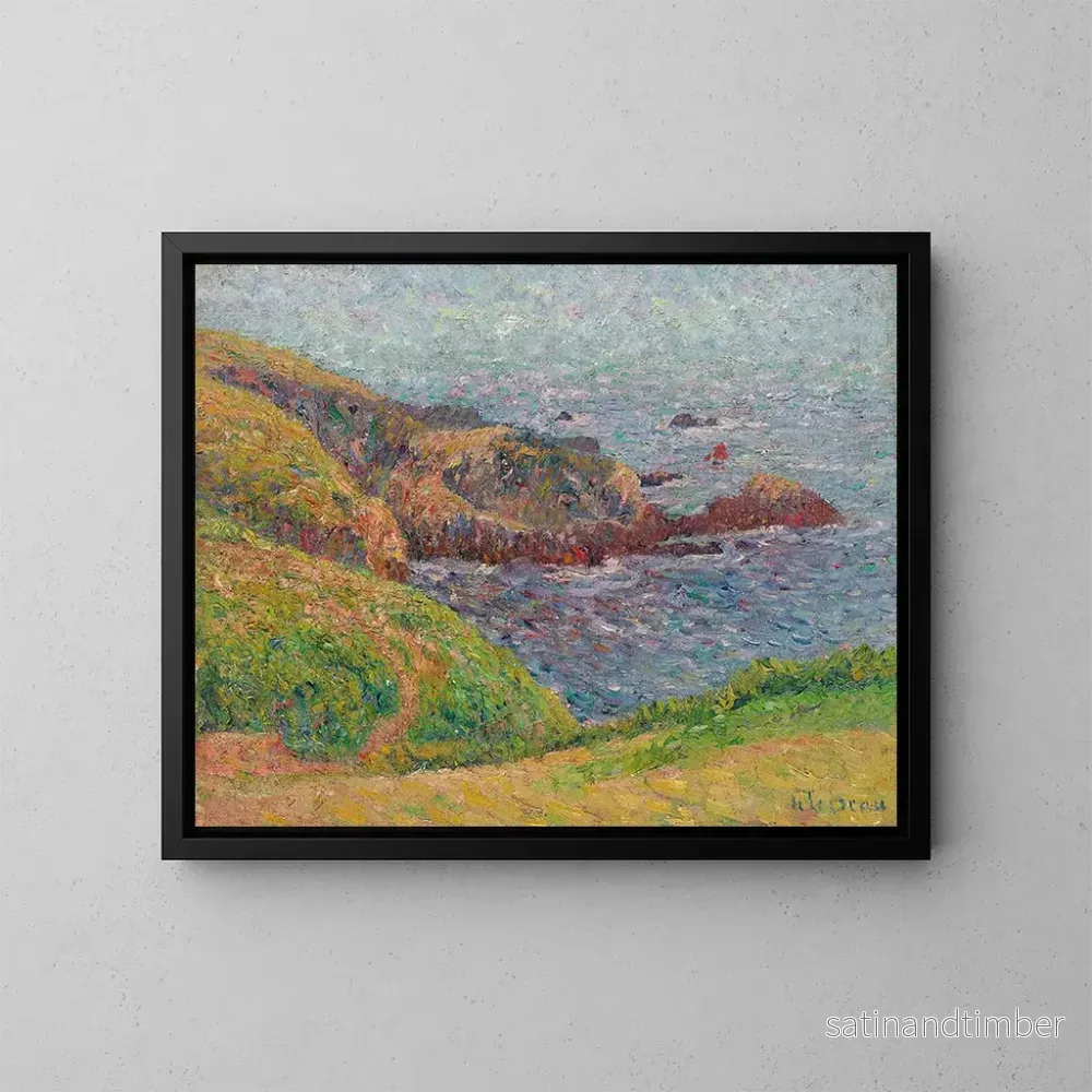 Reproduktion av målningen Le Bras de Mer - Gustave Loiseau