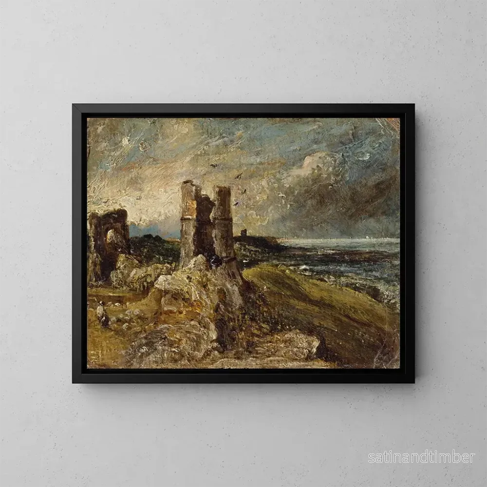 Reproduktion av tavlan Hadleigh Castle - John Constable