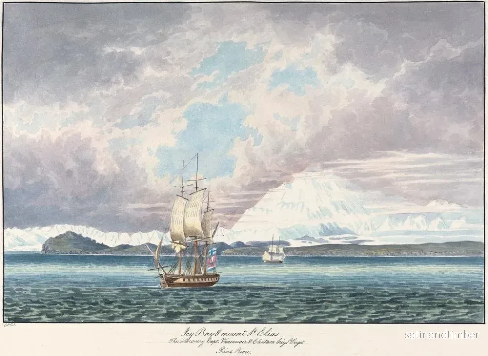 Reproduktion av målningen Baie glacée du mont Saint Elias - Charles Hamilton Smith - Bild 2