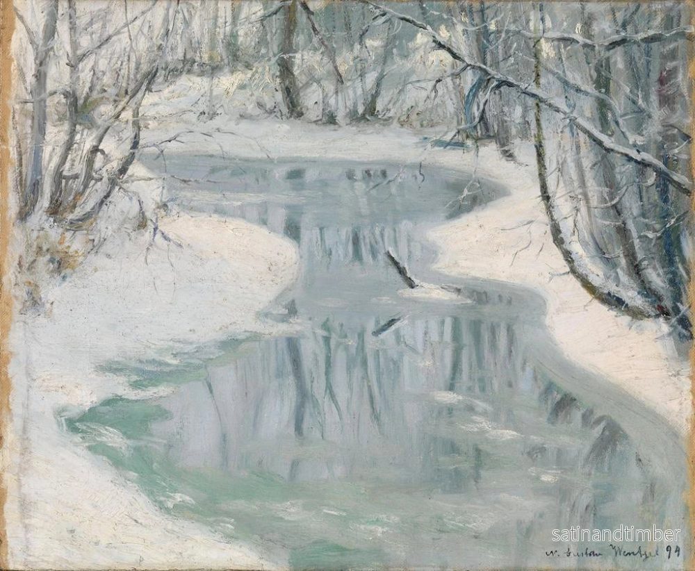 Reproduktion av målningen Dégel - Gustav Wentzel - Bild 2