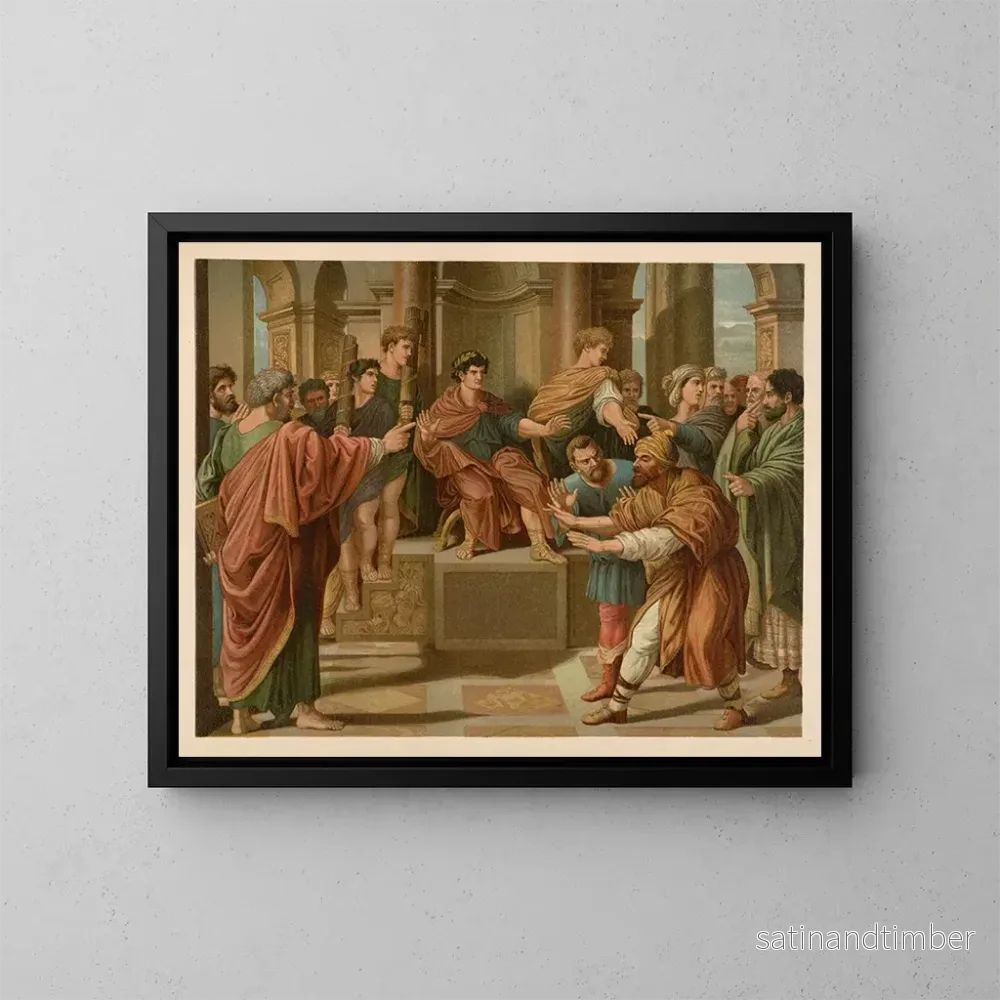 Reproduktion av målningen Bibel guldåldern av klassikerna Pl122 - Jan Ladislaw Skora