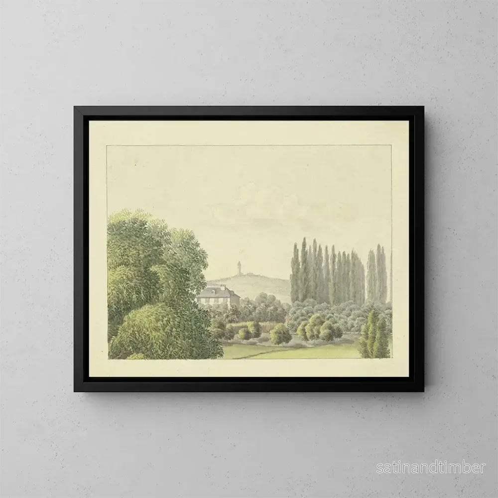 Reproduktion av målningen Vue de la maison paternelle de Ferdinand Fellner à Francfort-sur-le-Main – Ferdinand Fellner Reproduktion av målningen Vue de la maison paternelle de Ferdinand Fellner à Francfort-sur-le-Main – Ferdinand Fellner