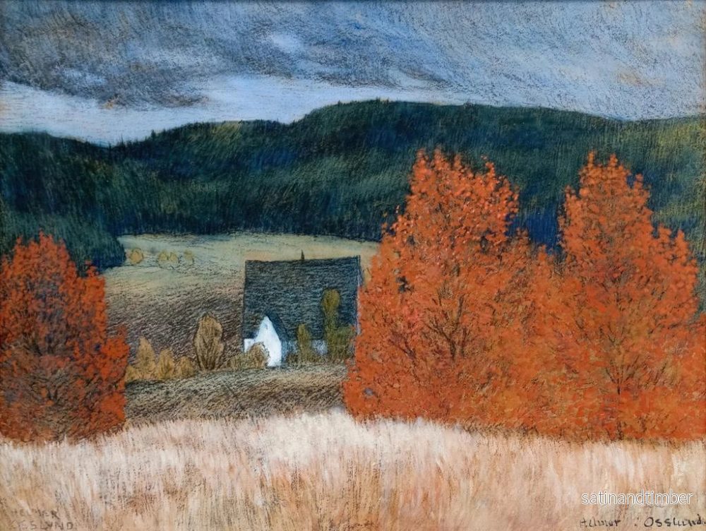 Reproduktion av målningen Humeur automnale en Jämtland - Helmer Osslund - Bild 2