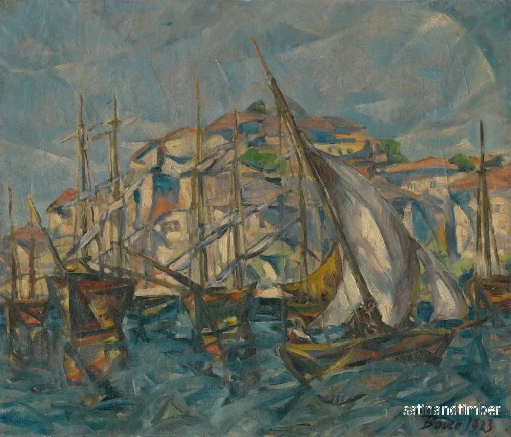 Reproduktion av målningen Dubrovnik - Konstantin Bauer - Bild 2