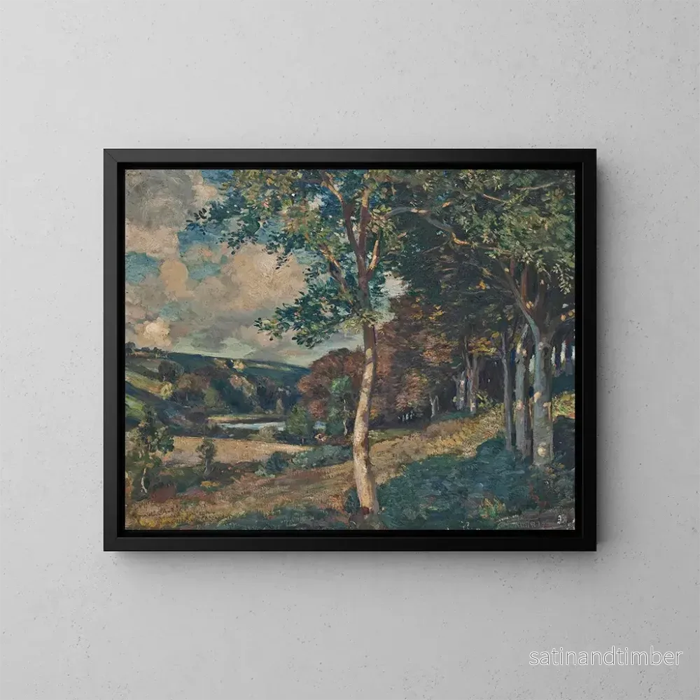 Reproduktion av målningen Bretagne, Frankrike – Wilfrid Gabriel de Glehn Reproduktion av målningen Bretagne, Frankrike – Wilfrid Gabriel de Glehn