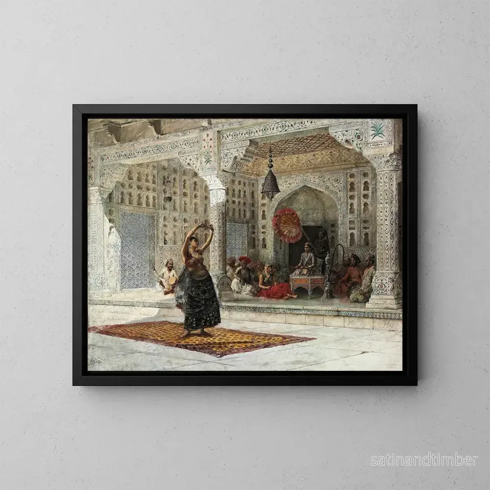 Reproduktion av målningen Le Nautch - Edwin Lord Weeks
