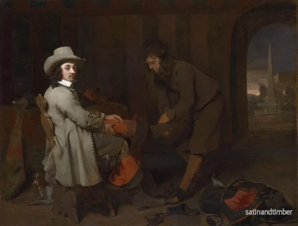 Reproduktion av målningen Anthonij de Bordes och hans page - Michael Sweerts - Bild 2