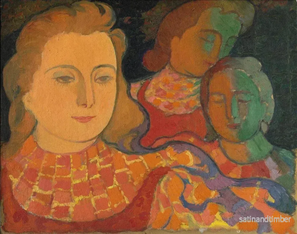 Reproduktion av målningen av unga flickor som ser ut som änglar - Maurice Denis - Bild 2