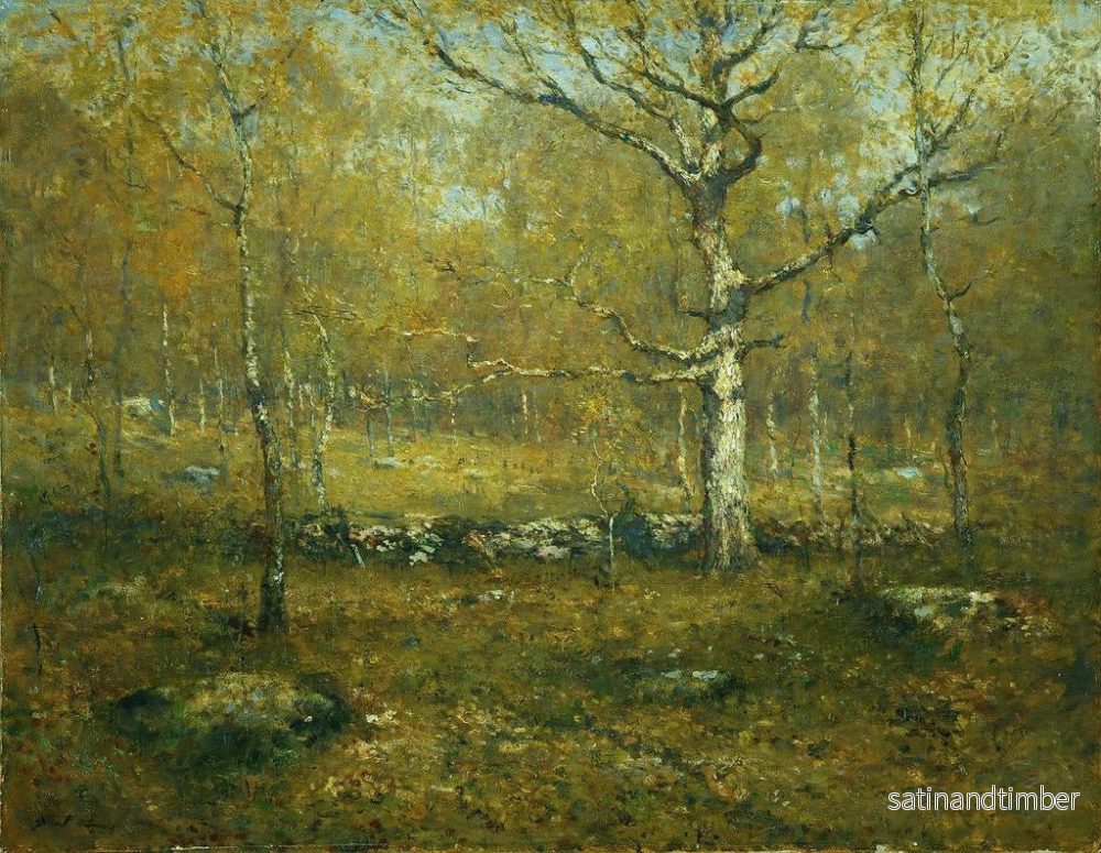 Reproduktion av målningen av vårens trä - Henry Ward Ranger - Bild 2