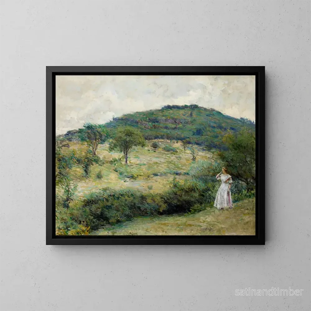 Reproduktion av målningen Promenad i vårsolen - Robert Reid