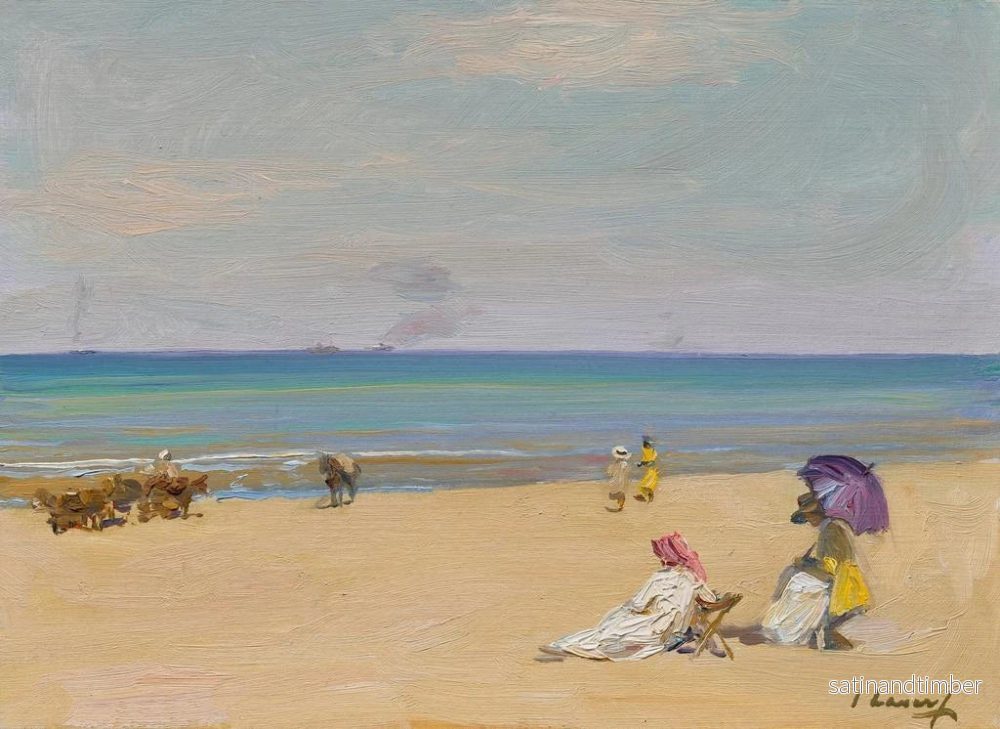 Reproduktion av målningen På sanden - Sir John Lavery - Bild 2
