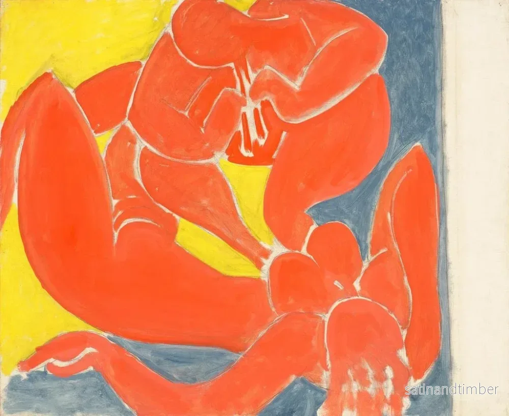Reproduktion av målningen Nymphe och röd faun - Henri Matisse - Bild 2