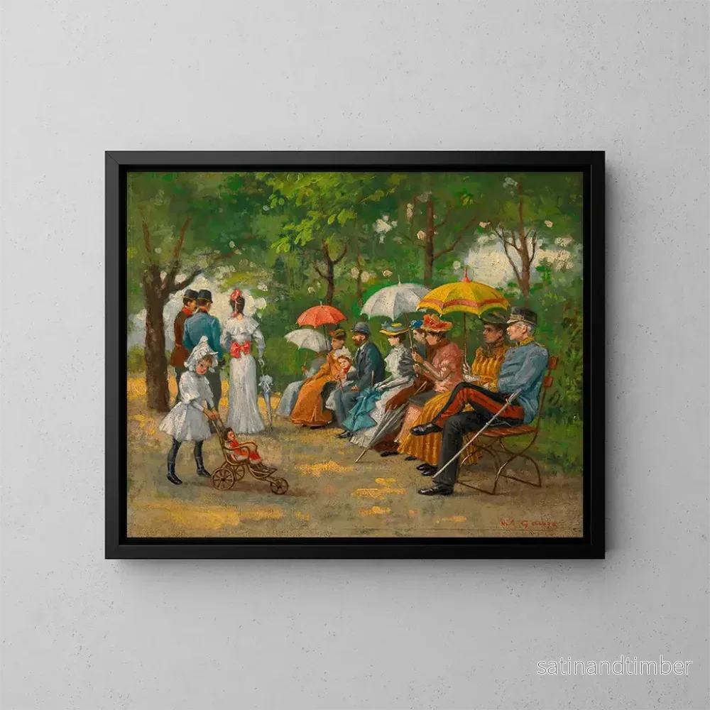 Reproduktion av målningen Längd: 60 cm, Höjd: 40 cm, Material: Olja på duk, Skapad av Wilhelm Gause, Ursprung: Österrike, År: 1910-talet, Signerad: Ja, Ram: Nej, Inramning: Nej, Skick: Utmärkt, Pris: 15 000 SEK