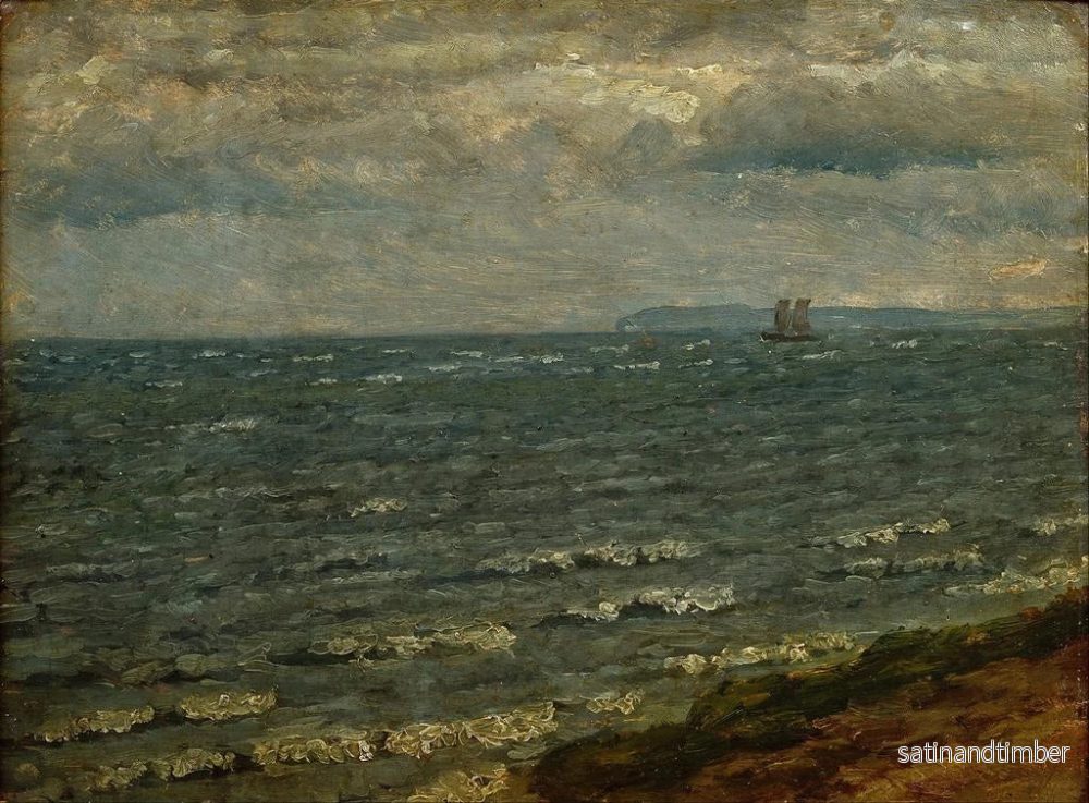 Reproduktion av målningen Maritim målning med stundande regn - Dankvart Dreyer - Bild 2