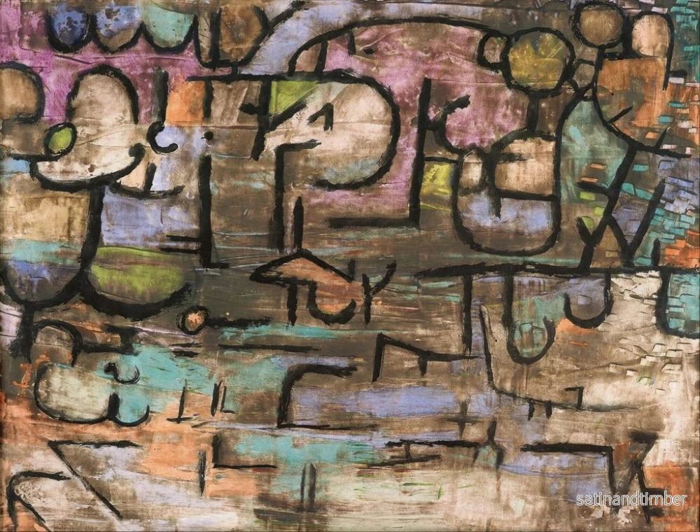 Reproduktion av målningen Efter floden - Paul Klee - Bild 2
