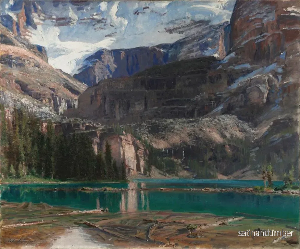 Reproduktion av målningen Lac O'Hara - John Singer Sargent - Bild 2