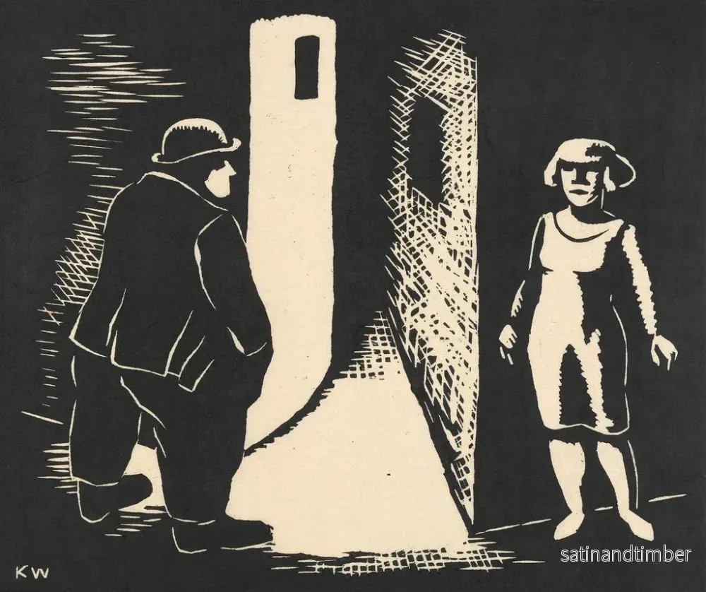 Reproduktion av målningen La nuit - Karl Wiener - Bild 2